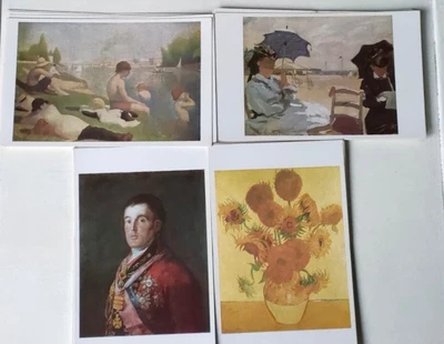 £9.99 • Buy Original Masterpiece Art Cards From Board Game 24 In Total By Parker Bros.