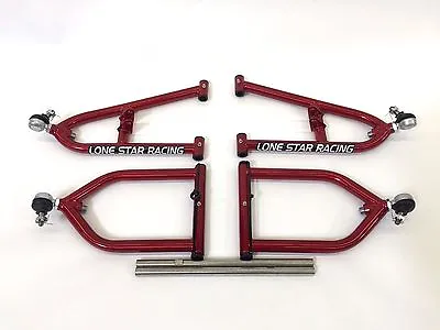 $669.37 • Buy Lonestar Racing LSR Sport Extended A-Arms +2  Candy Red Yamaha Banshee 350