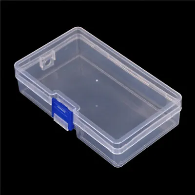 Clear Plastic Storage Box Jewelry Tool Craft Container Beads Organizer Case K Sp • £4.41