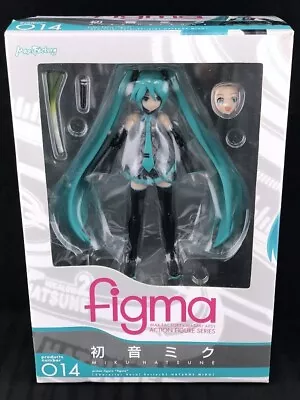 Hatsune Miku Figma 014 Action Figure MAX FACTORY Vocaloid Unopened • $53.99