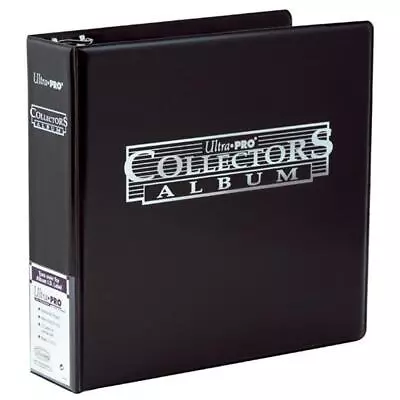 ULTRA PRO 3  ALBUM RING BLACK BINDER W/ 100 PLAT. 9 POCKET PAGES SLEEVES • $68.80