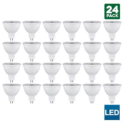 24 Pack Sunlite MR16 LED Bulb 120V 5 Watt 3000K GU5.3 Base Energy Saving • $140.99