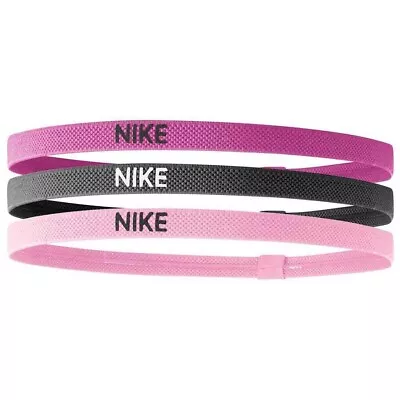 Nike Elastic Headbands 2.0 3 Pack Spark Gridiron Pink Glaze • $19