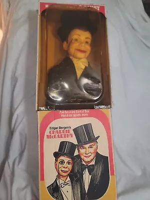 Vintage 1960- 1970 Charlie McCarthy Ventriloquist Doll Still InBoxAnd Everything • $125