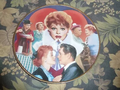 I Love Lucy 1992 Hamilton Collection Plate  Lucy  By Morgan Weistling Mint • $23.99