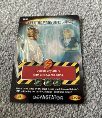 Dr Doctor Who Battles In Time DEVASTATOR SUPER RARE 1017 ELECTROMAGNETIC PULSE • £4.99