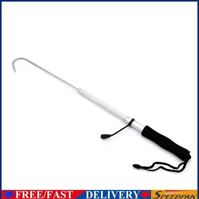£7.89 • Buy Telescopic Sea Fishing Gaff Stainless Aluminum Alloy Spear Hook Tackle #F