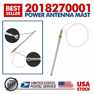 2018270001 Power Antenna Aerial Mast Radio For Mercedes-Benz W124 W126 R107 • $13.59