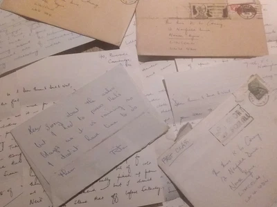 £24.95 • Buy Vintage Ephemera Handwritten Letters Correspondence  1970s