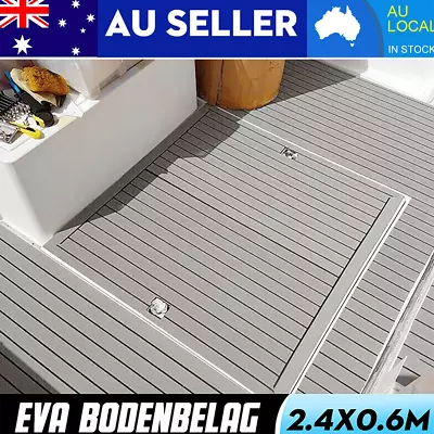 $47.21 • Buy Boat Flooring Carpet EVA Foam Marine Teak Decking Sheet For Yacht ▶60x240cm