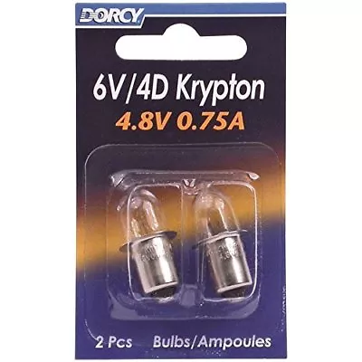 Dorcy 41-1663 6 Volt Krypton Bulbs 2 Pack • $7.71