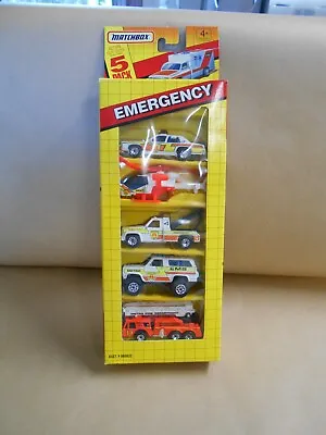 Matchbox Emergency 1992 5 Pack  • $45