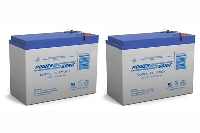 Power-Sonic 2 Pack - 12V 10.5AH Battery For Schwinn New Frontier Scooter • $64.99