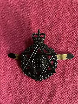 Military Cap Badge Royal Army Chaplains Department Jewish British Army • £9.95