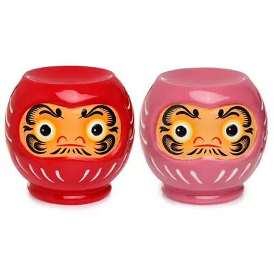 Oil Burner 1 Decorative Collectable Ceramic Japanese Daruma Oil Burner Gift • £10.54