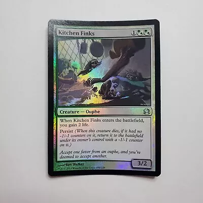 MTG Magic FOIL Kitchen Finks Modern Masters LP • $2.23