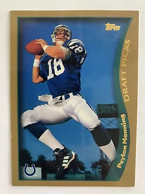 Peyton Manning 2012 Topps Rookie Reprint #360 Indianapolis Colts Football Card • $6