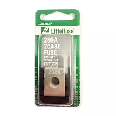 Littelfuse ZCAS250 ZCASE Mega Fuse 32V DC 250A ZCAS250.XP • $12.99