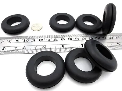 1 1/4  Hole Fit Rubber Grommet For Car Motorcycle 1/16  Thick Panel Has 7/8  ID • $13.39