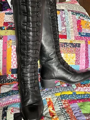 Size 7eee Leather Boots  • £35