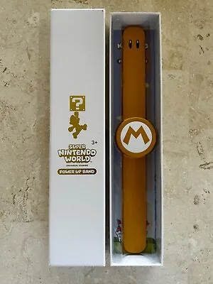 $110 • Buy USJ Mario Super Nintendo World Gold Power Up Band Amiibo Switch Limited Edition