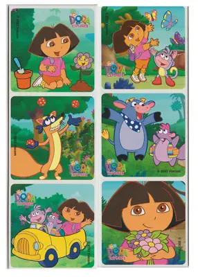 £3.46 • Buy 25 Dora The Explorer Stickers, 2.5  X 2.5  Each, Party Favors