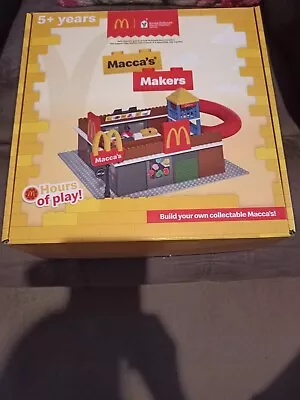 NEW McDonald’s 2023 Limited Release Macca's Makers 56+Pcs Bricks Promotion • $25