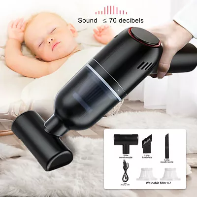 $26.61 • Buy Portable Powerful Cleaner Wet Dry Handheld Strong Suction Home Car Vacuum Duster