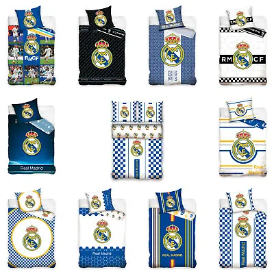 Football Bed Cover Real Madrid Bed Linen Football • £51.90