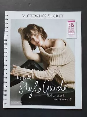 Victoria's Secret Fall Style Guide Catalog 2013 KARLIE KLOSS S Sampaio A Lima • $19.99