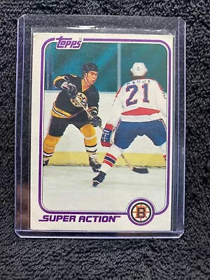 1981-82 Topps Ray Bourque Boston Bruins #E126 • $1.10