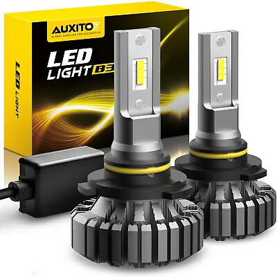 CANBUS 9005 LED Headlight Super Bright Bulbs Kit White 5000LM High/Low Beam HB3 • $29.99