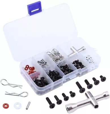 £7.99 • Buy 270Pcs/Set Screws Box Repair Tool Kit For 1:8 1/10 RC Car HSP SCx10 Traxxas TRX4
