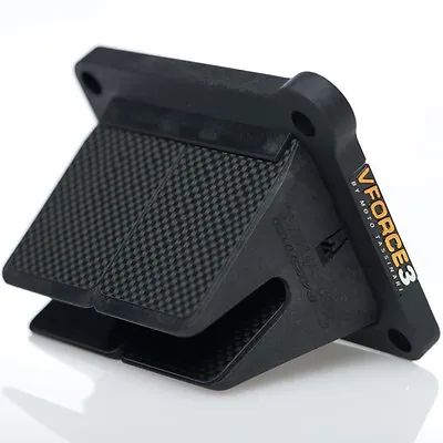 2003-2008 Kawasaki KX 125 V-Force 3 Reed Cage/Block With Carbon Fiber Petals • $129.99