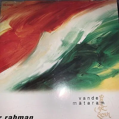 A.R. Rahman - Vande Mataram Rare Bollywood CD - RefCD6 • £8.99