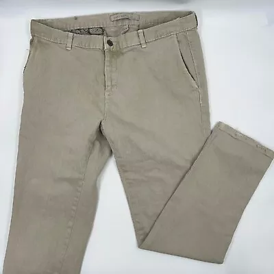 Zara Man Jeans 34x30 Beige Denim Skinny Pants Casual • $19.99