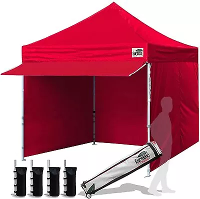 Eurmax 10 X 10 Pop Up Canopy Commercial Tent Outdoor Party Canopies • $229.99