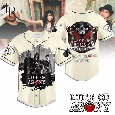 Personalized Life Of Agony Baseball Shirt • $29.90