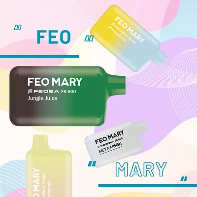 FEO MARY DISPOSABLE  Vape Pen KIT - 20mg - 2ml  Like LOST MARY 🔞 Bloody Mary UK • £2.09