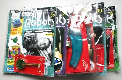 Ultimate Real Robots Magazine. #86 88 - 91. New In Sleeves. Unused Parts. • $25.70