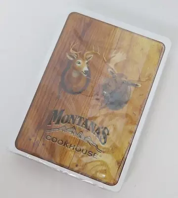 Montana's Cookhouse New Sealed Full Deck Playing Cards • $14.98