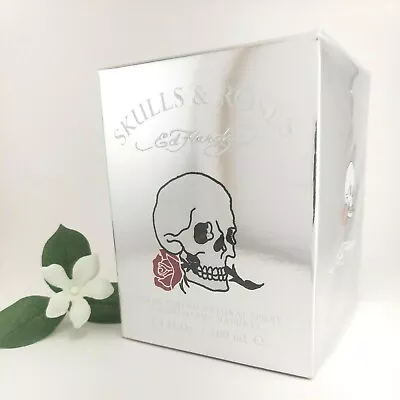 SKULLS & ROSES By ED HARDY For Women EAU DE PARFUM Spray 3.4oz/100ml NIB SEAL • $163.75