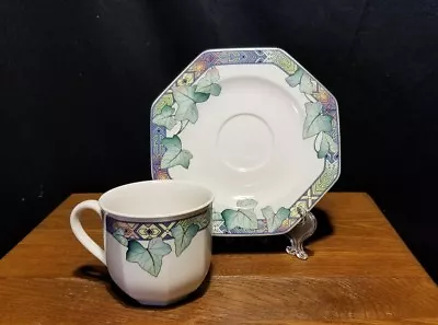 Villeroy And Boch  Pasadena  2 3/4 Inch Cup And Saucer Set  • $20