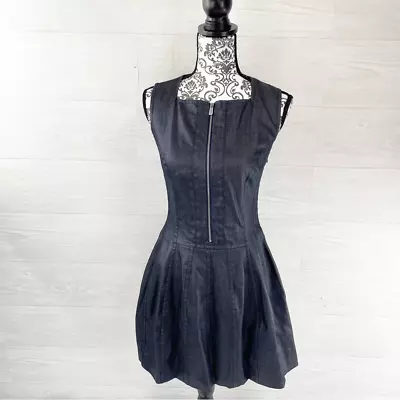 Versace Versus Zip Front DenimFit & Flare Dress • $100