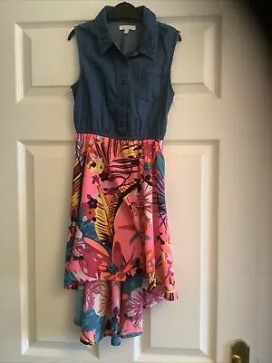 £6 • Buy Blue Zoo Exotic Floral Dress Age 8
