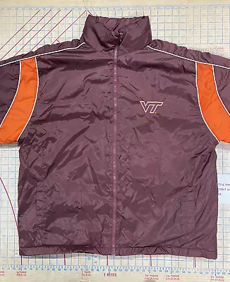 Vintage Virgina Tech Hokies Team Starter Jacket Size XL • $20