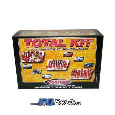 Prothane Complete Red Total Bushing Kit For 1990-1997 Mazda Miata NA Chassis • $429.95