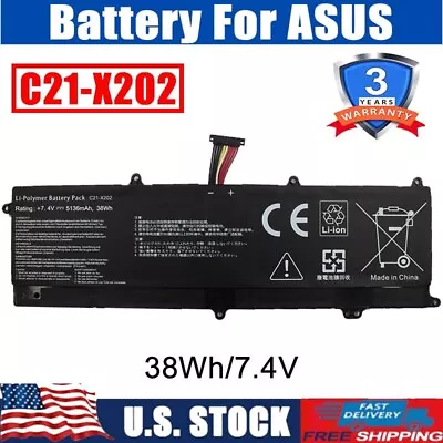 C21-X202 Laptop Battery For Asus Vivobook Q200 Q200E S200 S200E X201 X201E X202 • $15.88