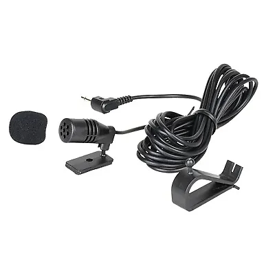 Replacement Microphone Mic Car Stereo Radio Bluetooth 3.5mm Jack JVC Kenwood 3m • $29.36