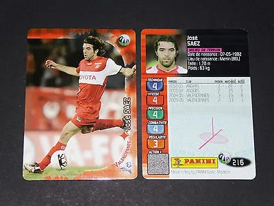 $2.13 • Buy Jose Saez Valenciennes Anzin Vafc Usva Panini Football Card 2006-2007